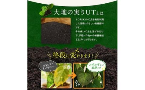 ニッコン オーガニック肥料 大地の実りUT 大容量20㎏ 有機肥料 石灰入り　H158-025