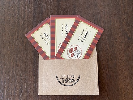 ミシュラン掲載店 Pizzeria Tre Rose 食事券 3,000円分 H134-003