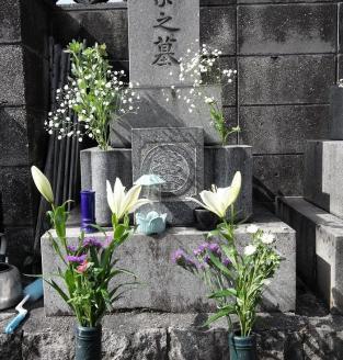 お墓のお掃除・献花サービス【碧南市内墓地限定】　H088-008