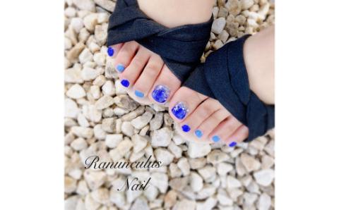 ジェルネイル ハンドorフット　利用券（１名様１回分）ネイル リラクゼーション サロン プライベート　H178-005