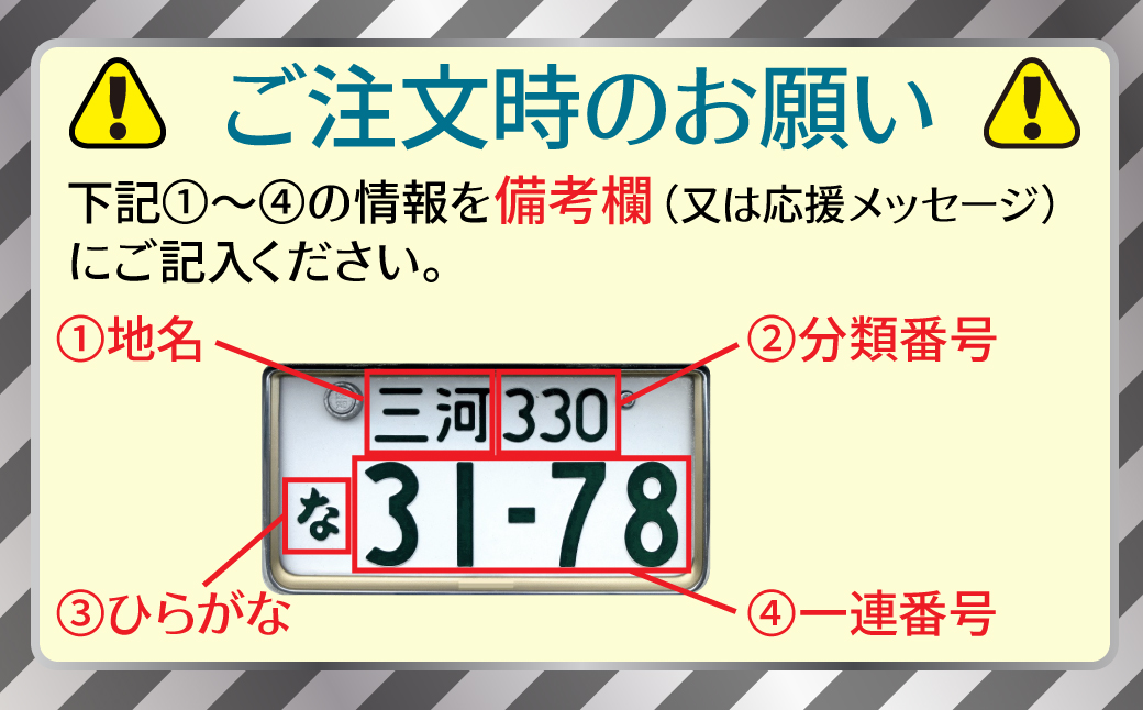 アルミアロイ　ゴールドフレーム　カーナンバーキーホルダー　あなたの自動車ナンバーをカラフルなオール切削製メタルフレームで包み込みます！ 車 最上級 かわいい 金属 合金 精密 こだわり オンリーワン 贈り物 父 母 プレゼント H084-041