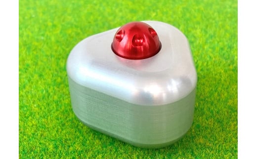 ひんやり冷たいアルミ合金製 KIHOの文鎮 （おむすび形ペーパーウエイト） 結 【ＯＭＵＳＵＢＩ】 梅 KIHO アルミ 合金 金属 おむすび おにぎり うめ ペーパーウェイト H084-043