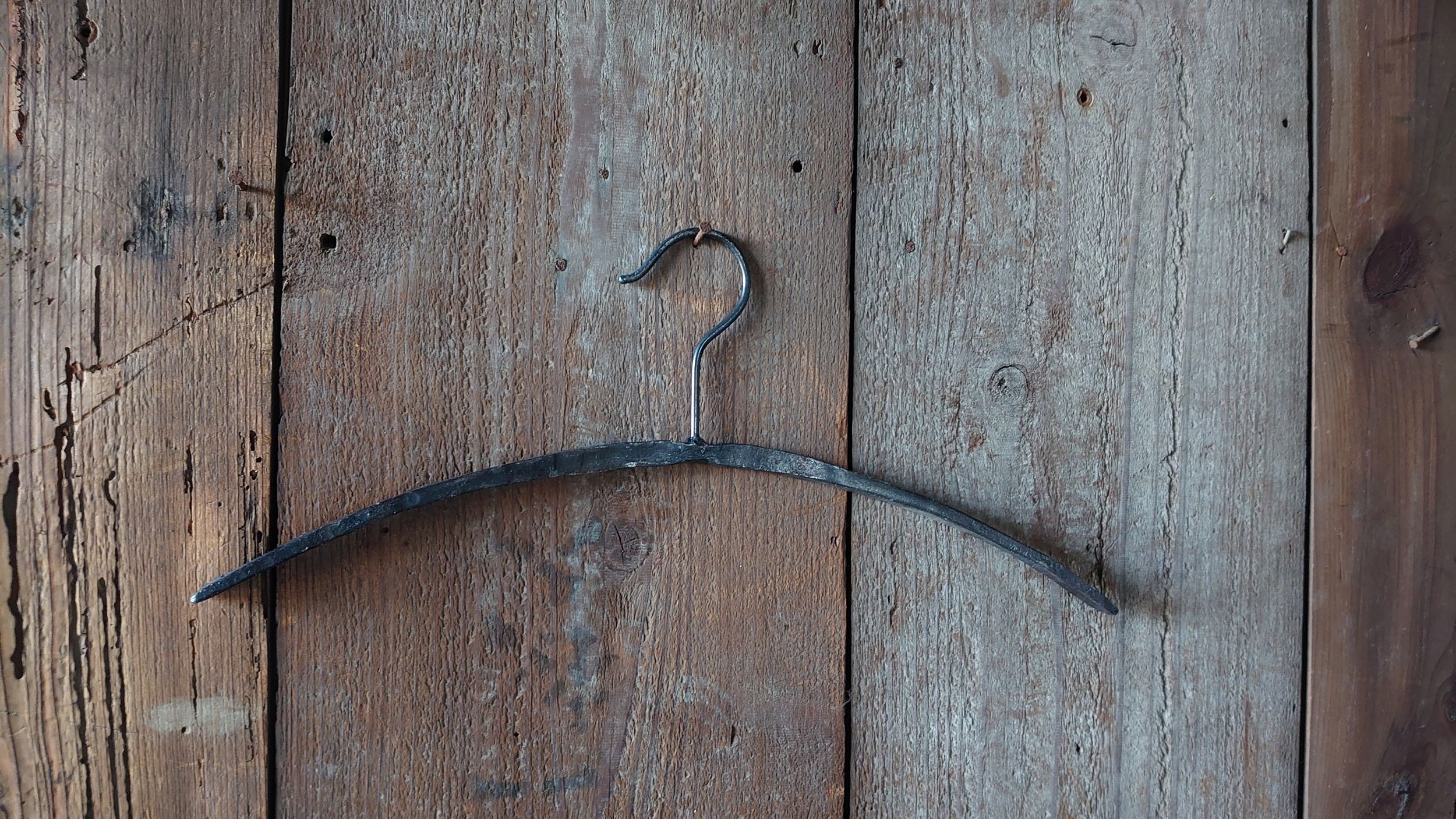 アイアンハンガー【5本セット】 雑貨 インテリア オシャレ 手作り ガレージ 倉庫 ベランダ H182-006