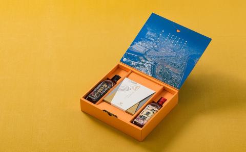 【12月22日受付分まで年内発送】〈TBS「バナナマンの早起きせっかくグルメ!!」で紹介されました〉 本みりん 九重櫻と純三河本みりんのバームクーヘンセット 三河みりん発祥の醸造元 九重味淋 碧南 みりん 三河 H002-087