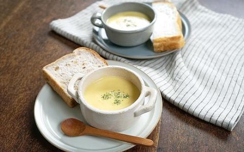 農家の自慢の朝採りとうもろこしから作ったコーンスープ10個セット　H132-025