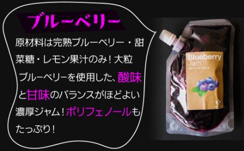 無添加 青パパイヤ・いちじく・ブルーベリーのジャム 3色セット  H164-006