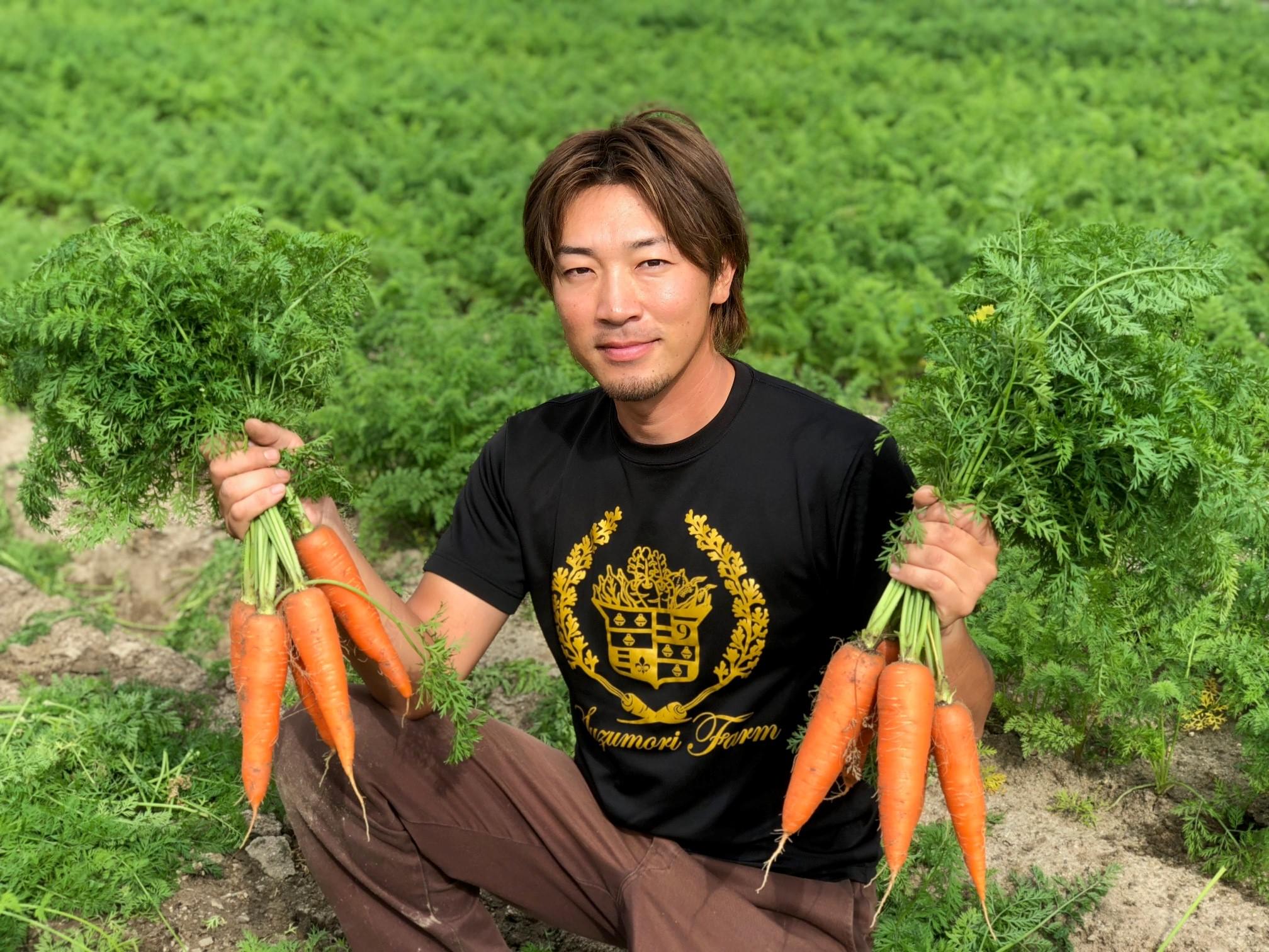 メディア出演多数！！ 【期間限定】 （ お試し ） 鈴盛農園の甘～いにんじん 『スウィートキャロットリリィ』 2kg 人参 甘い ご家庭用 ジュース サラダ スムージー ジューシー 安心 試用 自慢 H022-016