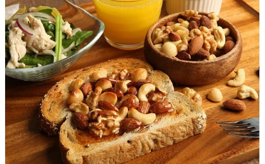 〈2026年3月発送〉 【大容量】4種の無塩ミックスナッツ 4㎏（500g×8袋）アーモンド カシューナッツ マカダミアナッツ くるみ 生ナッツ 直火焙煎 おつまみ おやつ 大満足 チャック付き 美容 健康 人気 高リピート ナッツ H059-153_Mar