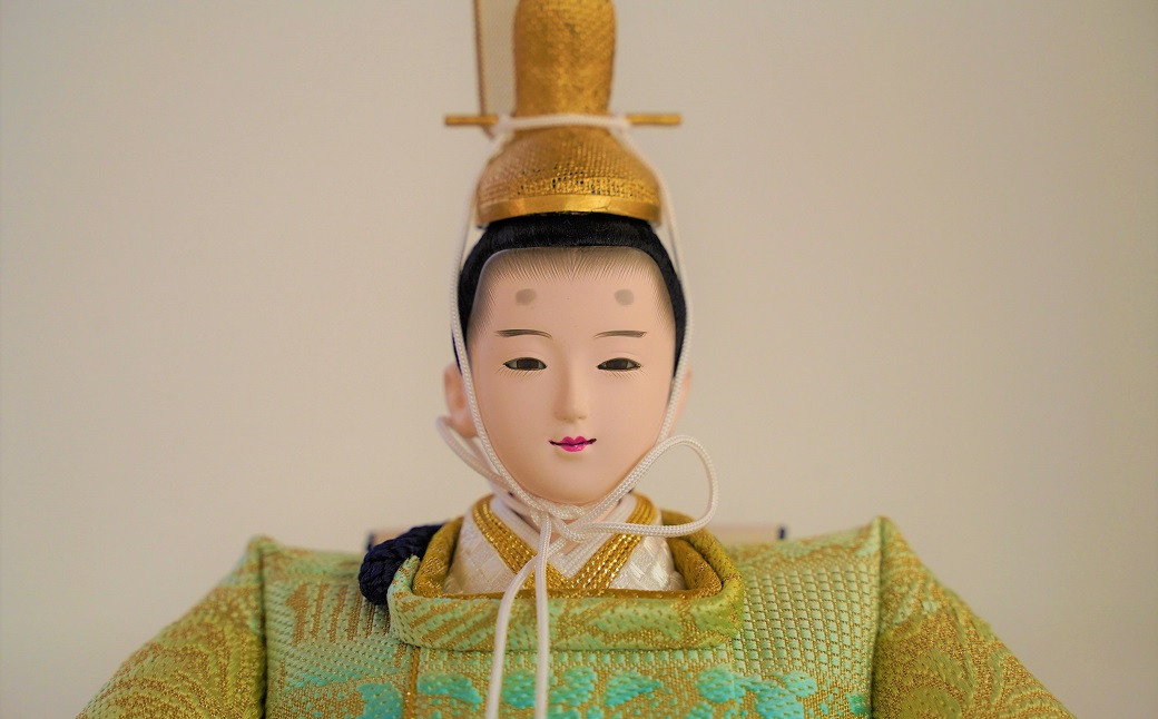 【飾り台セット“有明”】人形作り40年 “平安天鳳”作 京都西陣袋帯 御所 黄金 手作り ひな祭り 木製 今どき かわいい おしゃれ モダン H067-141