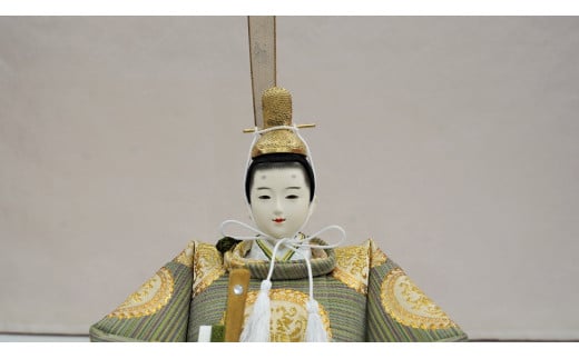 【飾り台セット“正倉院”】人形作り40年 “平安天鳳”作 京都西陣織 正倉院 花橘 鳳凰 手作り ひな祭り 木製 今どき かわいい おしゃれ モダン H067-155