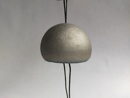 静かな音の【鬼瓦風鈴】　H104-028