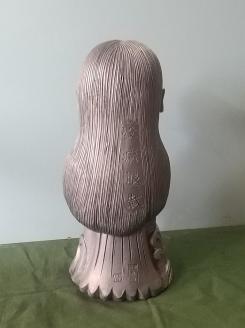 伝統工芸士の鬼師が作る 疫病退散アマビエ (大)　H064-024