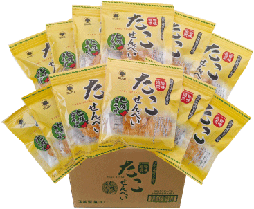 訳あり！元祖たこせんべい！「たこせんべい七味唐辛子味 約１kg (90g×12袋セット)」 こだわりの味と食感 せんべい おつまみ 海鮮 乾物 和菓子 お菓子 おやつ 煎餅 小分け 海鮮せんべい チャック付き袋 えびせん家族 人気 高リピート H011-148