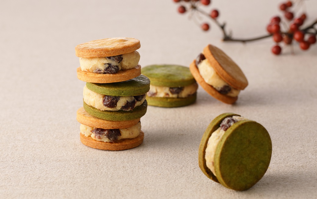 【砂糖不使用】「わっぱ堂」の腸活スイーツ♪ みりん粕レーズンバターサンド 8個セット 発酵食品 角谷文治郎商店のみりん粕 体に優しい おやつ スイーツ デザート 贈り物 プレゼント　 H049-025