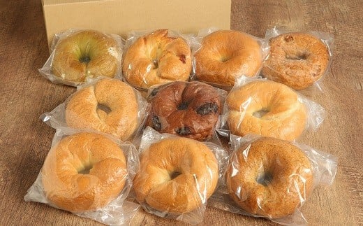 大人気の大きなベーグル！！わっぱ堂のふわもちベーグル15個セット 国産小麦使用 パン 自家製 個包装 焼きたて 便利 グルメ 高リピート 食べ比べ 詰め合わせ 朝食 おやつ ぱん 食品 瞬間冷凍  H049-038