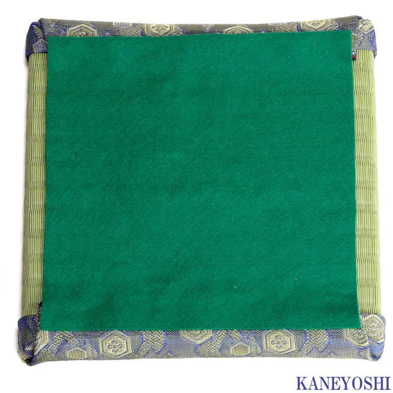 ミニたたみ（正角大） 畳 小型 花台 展示用畳 正方形 おしゃれ 正角 大 置物 小畳 いぐさ風 ミニ畳 置き イ草 H100-099