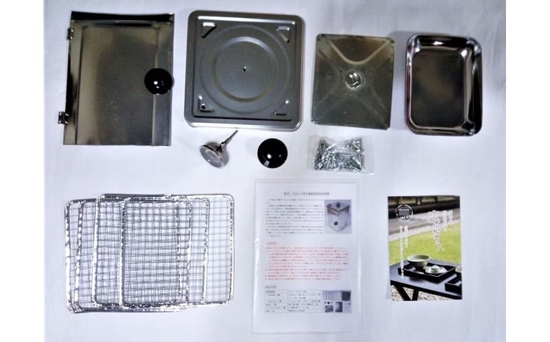 【SDGs】防災一斗缶 ピザ窯＆燻製器 セット　アウトドア キャンプ 用品 BBQ 防災グッズ ピッツァ くんせい 料理 H194-001