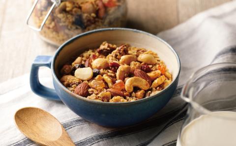 【ドライフルーツ入り】無塩のミックスナッツ4種 1.2kg　H059-146