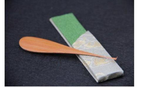 〈めざましテレビで紹介されました！〉匠の耳かき（しずくデザイン1　専用ケース・桐箱付）　ハンズマインド賞受賞　H013-034