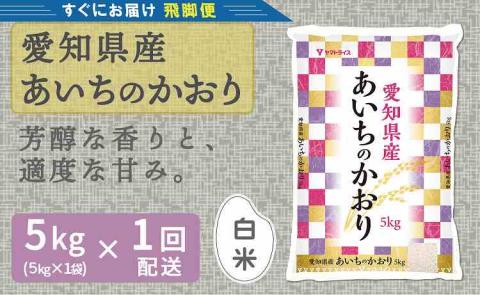 【12月18日受付分まで年内発送】【すぐにお届け&日時指定可】 愛知県産あいちのかおり 5kg 米 こめ コメ 白米 ごはん 国産 精米 5キロ 安心安全なヤマトライス H074-691