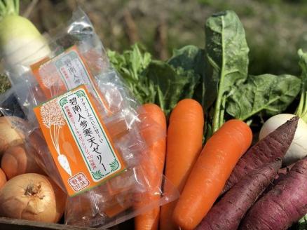 鈴盛農園”旬”の愛情野菜と碧南人参寒天ゼリー 農家直送 にんじん 甘い ゼリー 砂糖不使用 保存料不使用 着色料不使用 フルーツ スイーツ ジュース 自慢 農作物 自然 野菜 H022-011