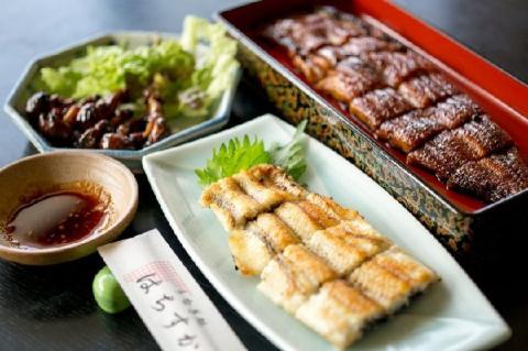 【12月24日受付分まで年内発送】三河一色産 鰻3種バラエティーセット (蒲焼、白焼、肝焼) うなぎ処はちすか　H026-029