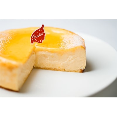 とろけるチーズケーキ(18cm　8～10人用)【配送不可地域：離島】