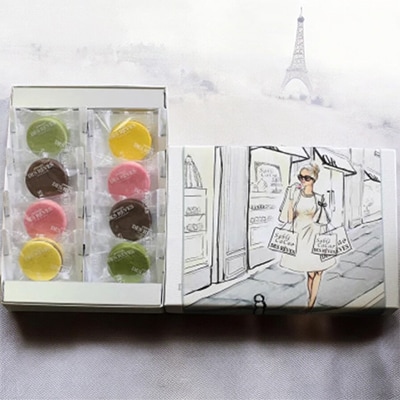 デ・レーヴのサブレ・カカオ　8個入【配送不可地域：離島】