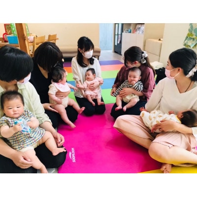 親子で体験　anjo_bebimaのベビーマッサージレッスン♪　