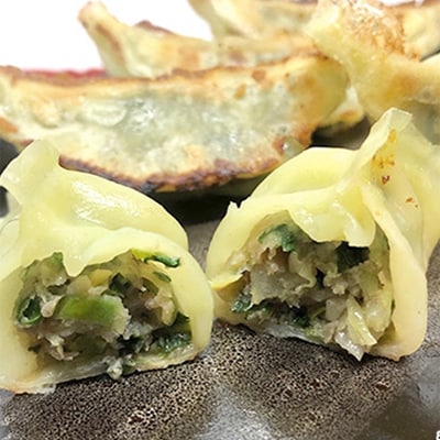 大橋農園のベビーチンゲン菜餃子 25個入×2袋 冷凍【配送不可地域：離島】