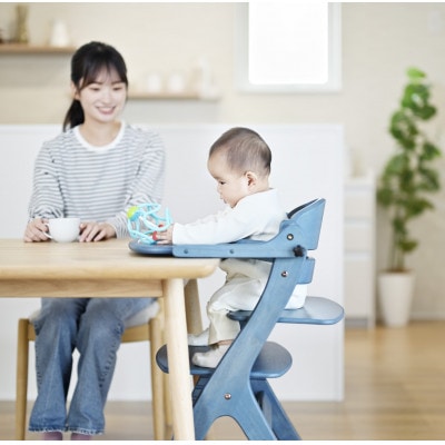 yamatoyaベビーチェア　すくすくチェアGL　ホワイトウォッシュ