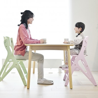 yamatoyaベビーチェア　アッフルソルベチェア　グレープ　セーフティチェアベルト付き