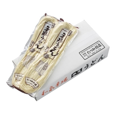 和泉手延べ麺　たつみ麺店の半生もどし長うどん(18人前)