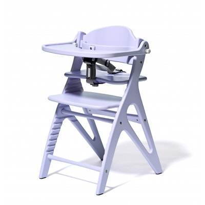 yamatoyaベビーチェア　アッフルソルベチェア　グレープ　セーフティチェアベルト付き