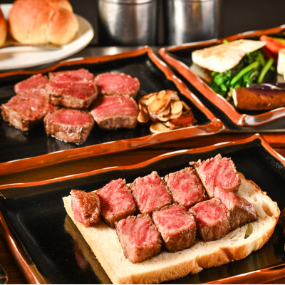 ステーキハウスシャロレ　ディナーコース　食事券