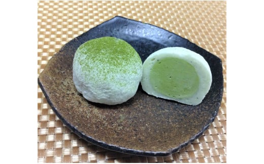 西尾抹茶のムース大福【12個入冷凍便】・F004-16