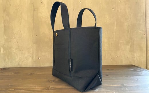 帆布トートバッグ(黒)・H020-24