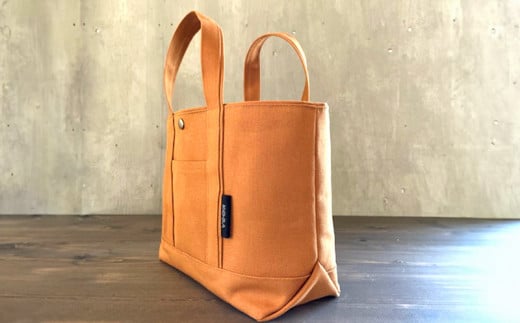 帆布トートバッグ(キャメル)・H022-24