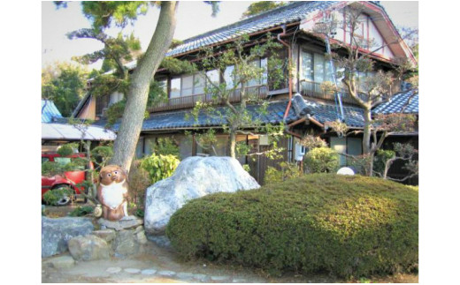 三河の民宿「鈴喜館」ペア宿泊券（１泊２食付き）（2名分）・S025