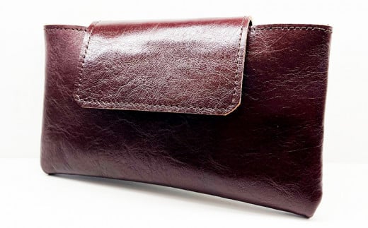 Made in Japan《スマホケース・茶色》・iPhone14plus・iPhone14pro max対応・T095-18