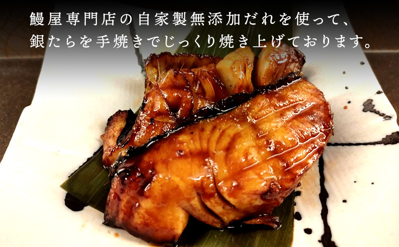 三河一色鰻(中サイズ)蒲焼き3尾+銀たら照焼き3切れセット・F029