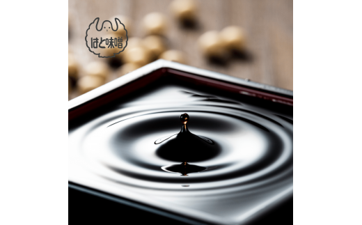 【毎日の健康に】無添加　参年熟成の豆味噌（500g）・たまり醤油セット・H056