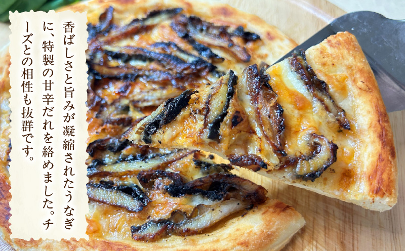 一色産うなぎピザ　3枚セット・K330