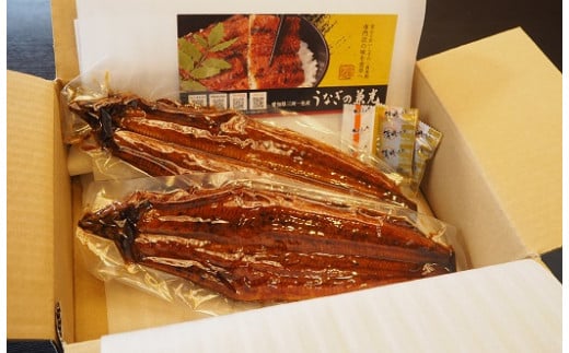 愛知県三河一色産うなぎ蒲焼き　超特大サイズ2尾(合計500g以上) 国産 蒲焼 タレ付き うなぎの兼光 うなぎ 鰻 ウナギ たれ セット 冷凍 簡単 時短 ギフト ひつまぶし うなぎ丼 うなぎ重 人気 ・U039-20