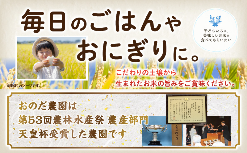 【令和7年度産】おのださんちのハッピー米(あいちのかおり)玄米5kg×2・O012-30