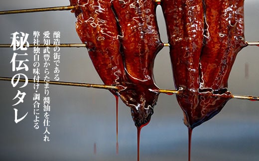 【12月限定　特別提供】三河一色産うなぎ蒲焼大3尾(計420g以上)・R006_c1