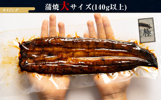 【12月限定　特別提供】三河一色産うなぎ白焼き大1尾蒲焼大1尾(計280g以上)・R005_c1