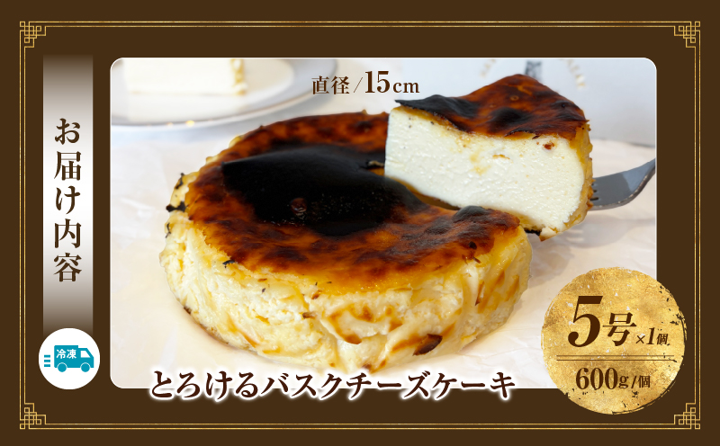 究極のとろけるバスクチーズケーキ　2点セット・T113