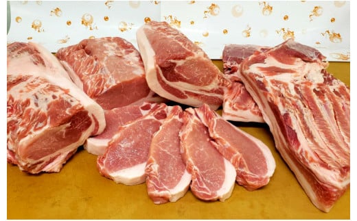 『吉良里クイーンポーク』3種（ロース・バラ・肩ロース）・A052-16