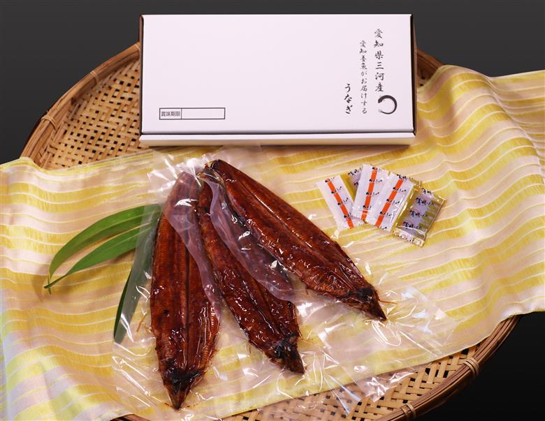 三河産うなぎ特大サイズ蒲焼×3尾(530g～550g) 鰻 ウナギ 国産うなぎ 本格 鰻 蒲焼き 愛知県 西尾市 愛知養魚  海鮮 惣菜 丑の日 土用の丑の日 ・A087-25